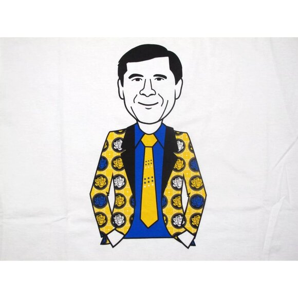 Golden State Warriors TNT Craig Sager Sagerstrong Foundation SGA mens t-shirt XL - Picture 3 of 8